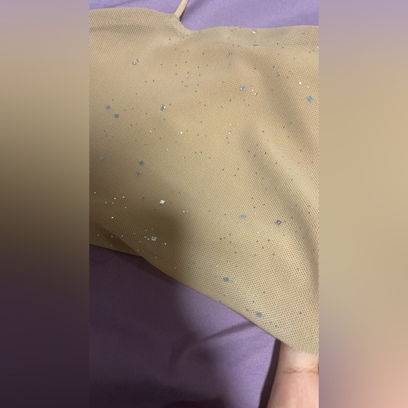 Party & Banquet Glitter Two-piece Set, Halter Neck Crop Top & Maxi Skirt Set 🎀 - Picture 1 of 5